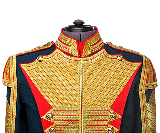 Мундир барабанщика Роты Дворцовых Гренадер обр.1855 года. Россия, копия